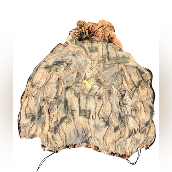 Johnny Was cotton women hoodie Jacket. NWT , size Large - Picture 6 of 16